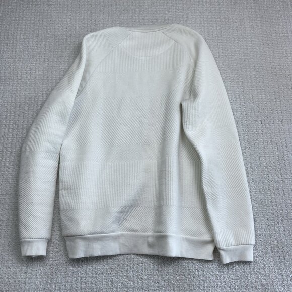 Kenneth Cole White Thermal Crewneck Sweater Men's Size Large Read* - Picture 15 of 15